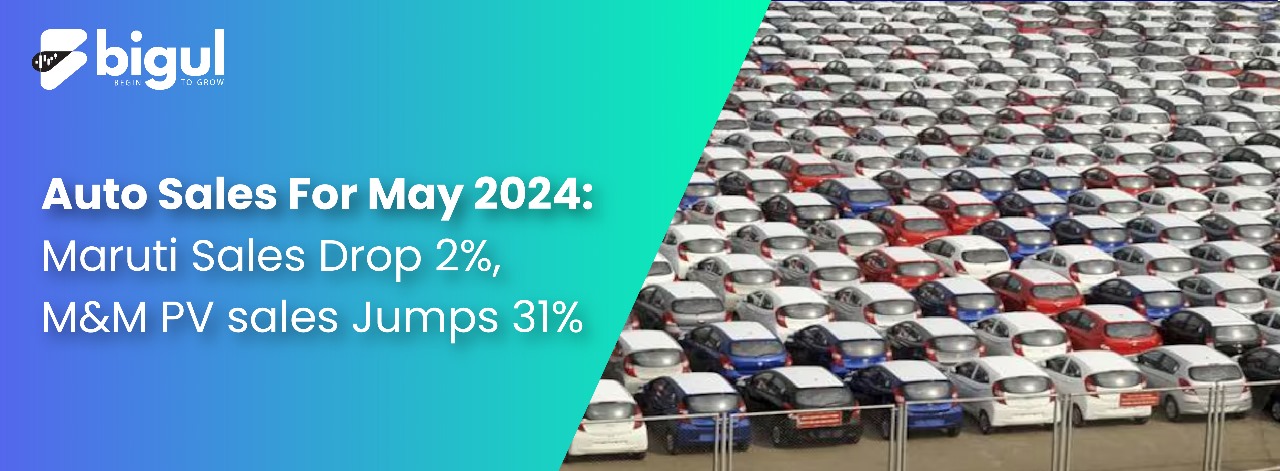 Auto Sales For May 2024